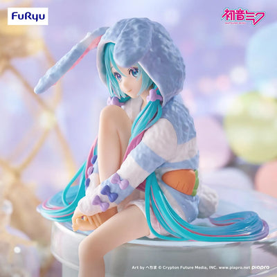 Piapro Characters - Hatsune Miku - Noodle Stopper Figure - Usamimi Pajama, Blue Ver. (FuRyu)ㅤ – FuRyu – ActionFigureBrasil — close