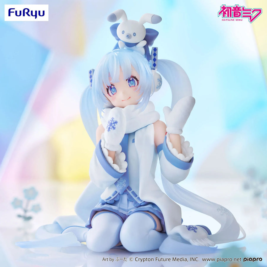 Piapro Characters - Hatsune Miku - Rabbit Yukine - Noodle Stopper Figure - Snow, Sky Town ver. (FuRyu)ㅤ – FuRyu – ActionFigureBrasil