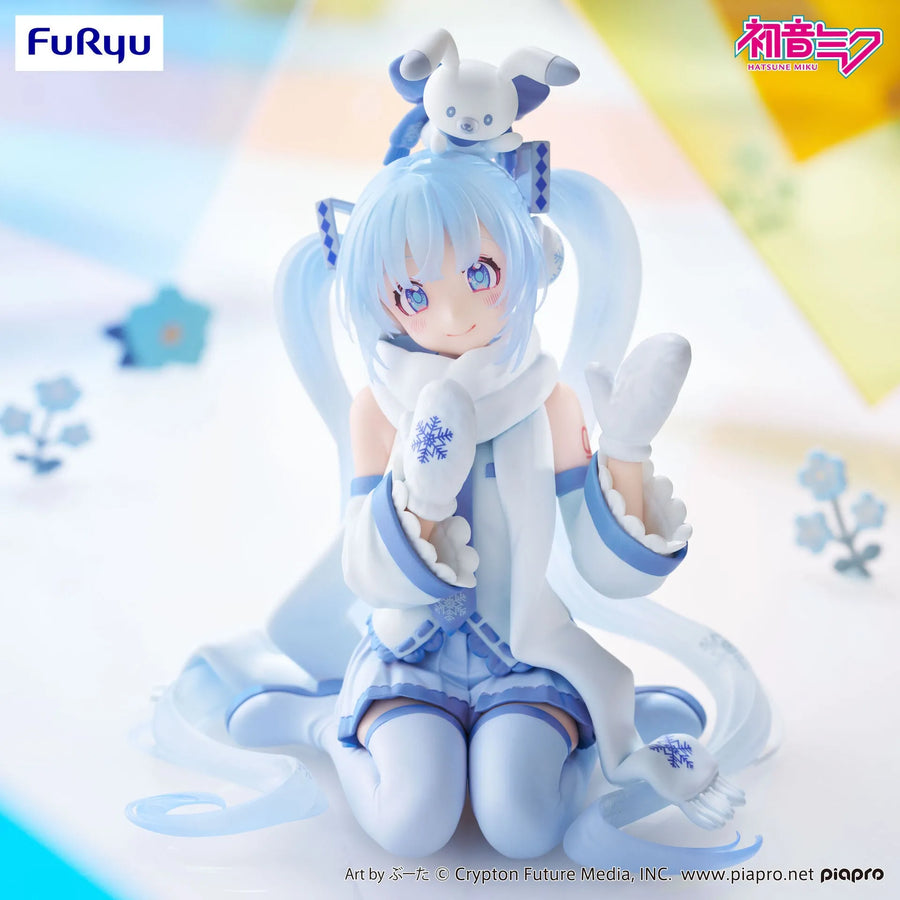 Piapro Characters - Hatsune Miku - Rabbit Yukine - Noodle Stopper Figure - Snow, Sky Town ver. (FuRyu)ㅤ – FuRyu – ActionFigureBrasil