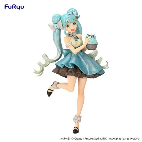 Piapro Characters - Hatsune Miku - Sweet Sweets - Choco Mint Pearl ver. (FuRyu)ㅤ – FuRyu – ActionFigureBrasil