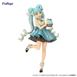 Piapro Characters - Hatsune Miku - Sweet Sweets - Choco Mint Pearl ver. (FuRyu)ㅤ – FuRyu – ActionFigureBrasil