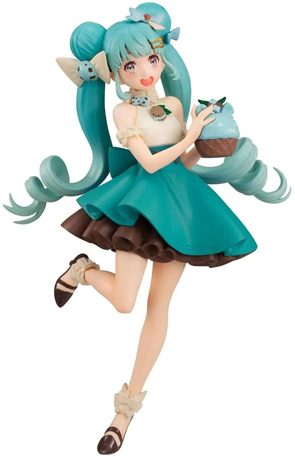 Piapro Characters - Hatsune Miku - Sweet Sweets - Choco Mint Ver. (FuRyu)ㅤ – FuRyu – ActionFigureBrasil