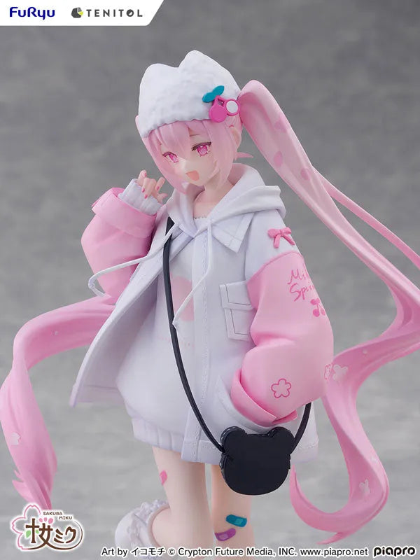 Piapro Characters - Hatsune Miku - Tenitol - Tenitol Petit - Sakura, Cool Style (FuRyu)ㅤ – FuRyu – ActionFigureBrasil