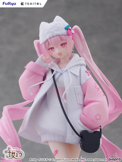 Piapro Characters - Hatsune Miku - Tenitol - Tenitol Petit - Sakura, Cool Style (FuRyu)ㅤ – FuRyu – ActionFigureBrasil — com base expositora