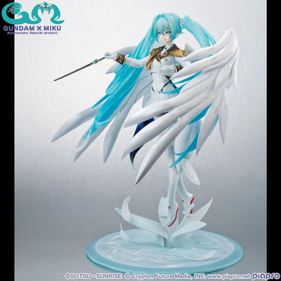 Piapro Characters - Shin Kidou Senki Gundam Wing Endless Waltz - Hatsune Miku - Gundam x Miku Anniversary Special Project - Lucrea - 1/7 - Wing Gundam Zero EW (MegaHouse) [Shop Exclusive]ㅤ – MegaHouse – ActionFigureBrasil — detalhe do produto