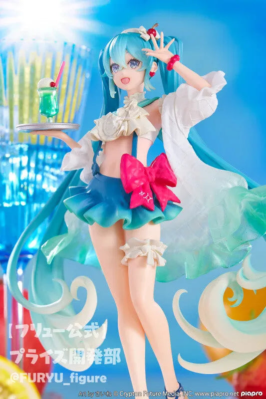 Piapro Characters - Vocaloid - Hatsune Miku - Exc∞d Creative - Sweet Sweets - Melon Soda Float (FuRyu)ㅤ – FuRyu – ActionFigureBrasil