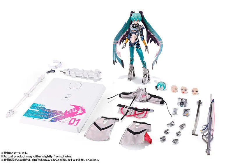 Piapro Characters - Vocaloid - Hatsune Miku - Metal Build - Metal Build EX (Bandai Spirits)ㅤ – Bandai Spirits – ActionFigureBrasil