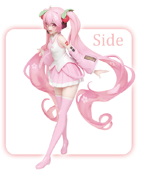 Piapro Characters - Vocaloid - Sakura Miku - New Illustration Ver. (Taito)ㅤ – Taito – ActionFigureBrasil