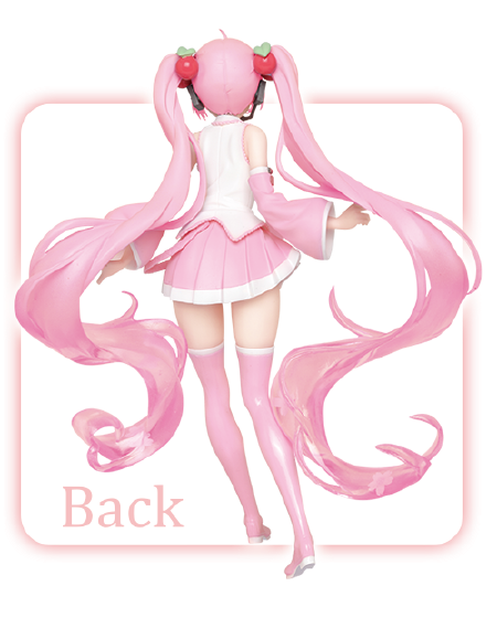 Piapro Characters - Vocaloid - Sakura Miku - New Illustration Ver. (Taito)ㅤ – Taito – ActionFigureBrasil