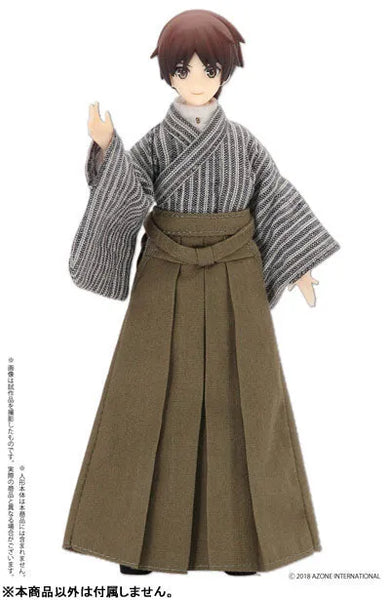 Picco Neemo Wear 1/12 Boy Student Set Black Stripes x Khaki (DOLL ACCESSORY)ㅤ – Azone International – ActionFigureBrasil