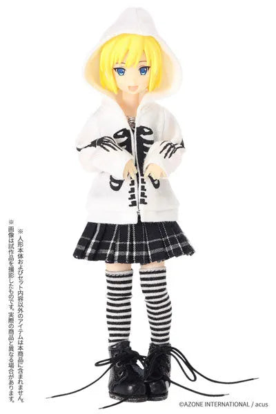 Picco Neemo Wear 1/12 Checkered Skirt Black Check (DOLL ACCESSORY)ㅤ – Azone International – ActionFigureBrasil
