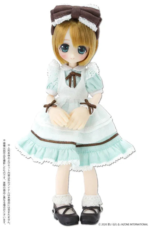Picco Neemo Wear 1/12 Dreaming Girl Alice Dress Set Mint Green (DOLL ACCESSORY)ㅤ – Azone International – ActionFigureBrasil