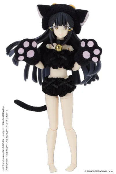 Picco Neemo Wear 1/12 FuwaKushu Nyanko Set Black (DOLL ACCESSORY)ㅤ – Azone International – ActionFigureBrasil