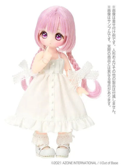 Picco Neemo Wear 1/12 Halter Neck Summer One-piece Dress White (DOLL ACCESSORY)ㅤ – Azone International – ActionFigureBrasil