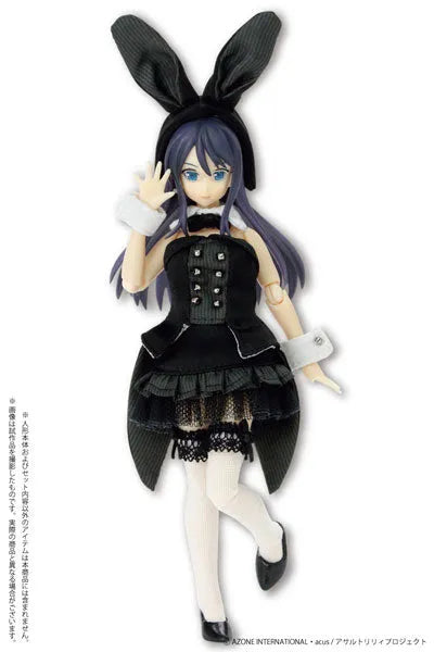 Picco Neemo Wear 1/12 Happy*Bunny Dress Set Black (DOLL ACCESSORY)ㅤ – Azone International – ActionFigureBrasil — ângulo diferente