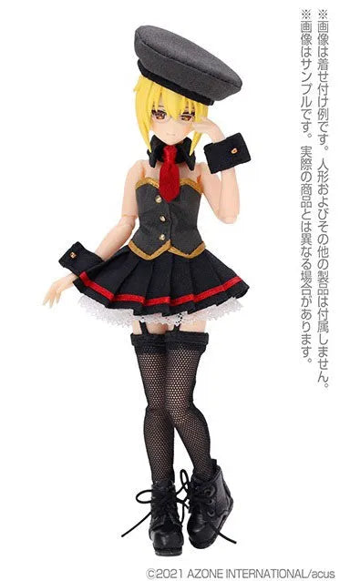 Picco Neemo Wear 1/12 Military Costume set Dark Gray x Black (DOLL ACCESSORY)ㅤ – Azone International – ActionFigureBrasil