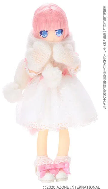 Picco Neemo Wear 1/12 Picco D Muffler & Mitten set White (DOLL ACCESSORY)ㅤ – Azone International – ActionFigureBrasil