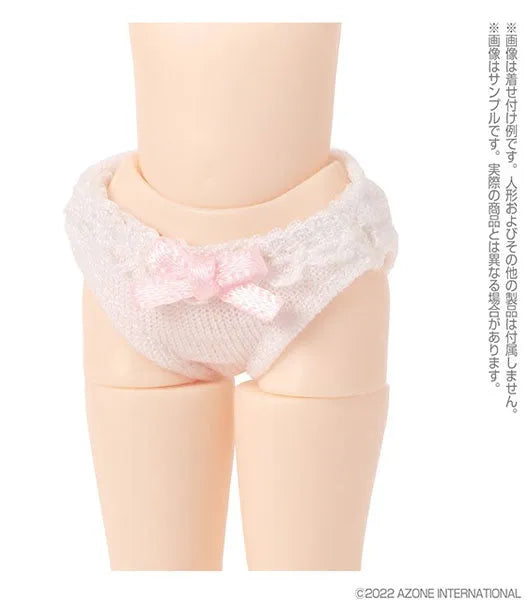 Picco Neemo Wear 1/12 Ribbon Lace Panties set Pink x White, Pink x Pink (DOLL ACCESSORY)ㅤ – Azone International – ActionFigureBrasil