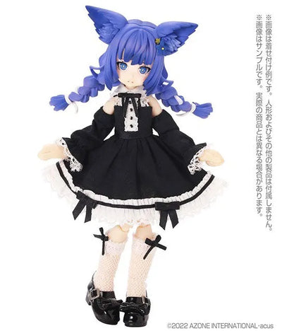 Picco Neemo Wear 1/12 Rosalind One-piece Dress set Black (DOLL ACCESSORY)ㅤ – Azone International – ActionFigureBrasil