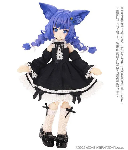 Picco Neemo Wear 1/12 Rosalind One-piece Dress set Black (DOLL ACCESSORY)ㅤ – Azone International – ActionFigureBrasil