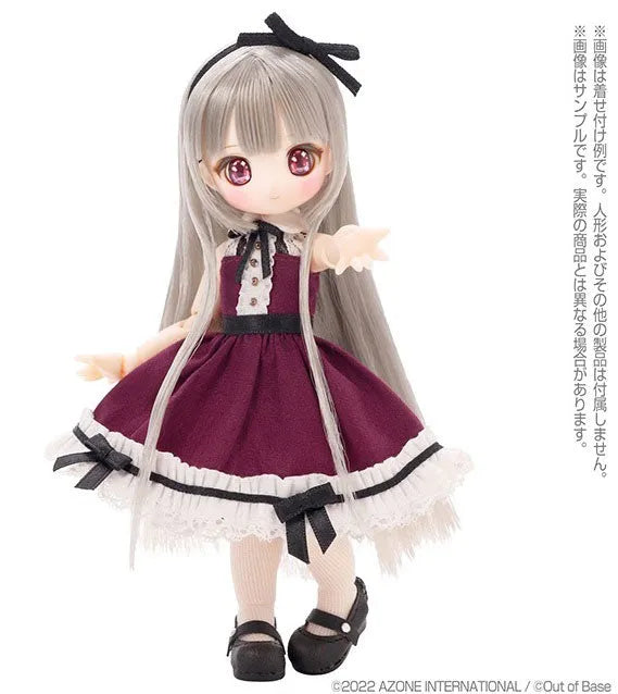 Picco Neemo Wear 1/12 Rosalind One-piece Dress set Raspberry (DOLL ACCESSORY)ㅤ – Azone International – ActionFigureBrasil