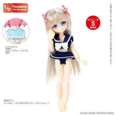 Picco Neemo Wear 1/12 Sailor Bikini Set Navy (DOLL ACCESSORY)ㅤ – Azone International – ActionFigureBrasil — detalhe do produto