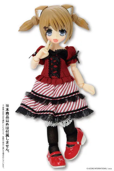 Picco Neemo Wear 1/12 Sarah's a la Mode Sweet One-piece Dress Red Cherry (DOLL ACCESSORY)ㅤ – Azone International – ActionFigureBrasil