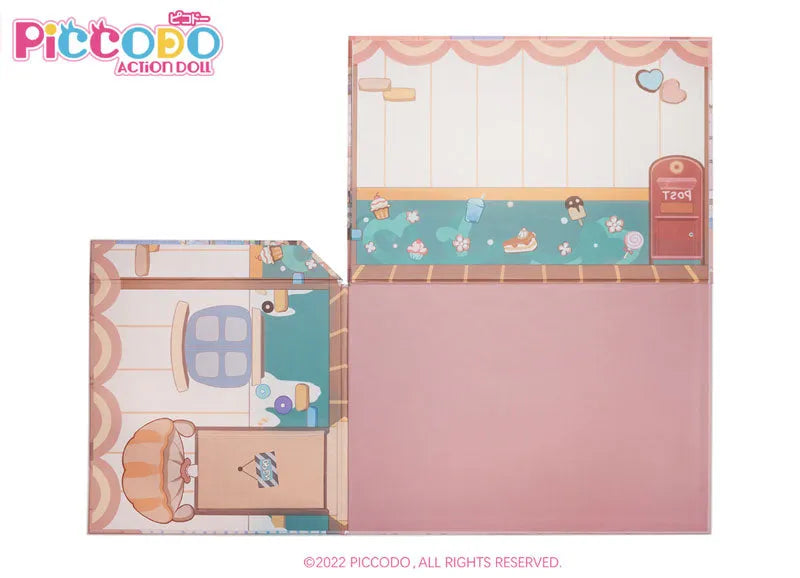 PICCODO ACTION DOLL Background Board for Display Cake Shop Mㅤ – Genesis – ActionFigureBrasil