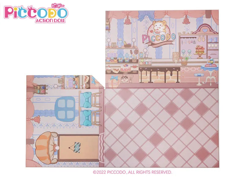 PICCODO ACTION DOLL Background Board for Display Cake Shop Mㅤ – Genesis – ActionFigureBrasil