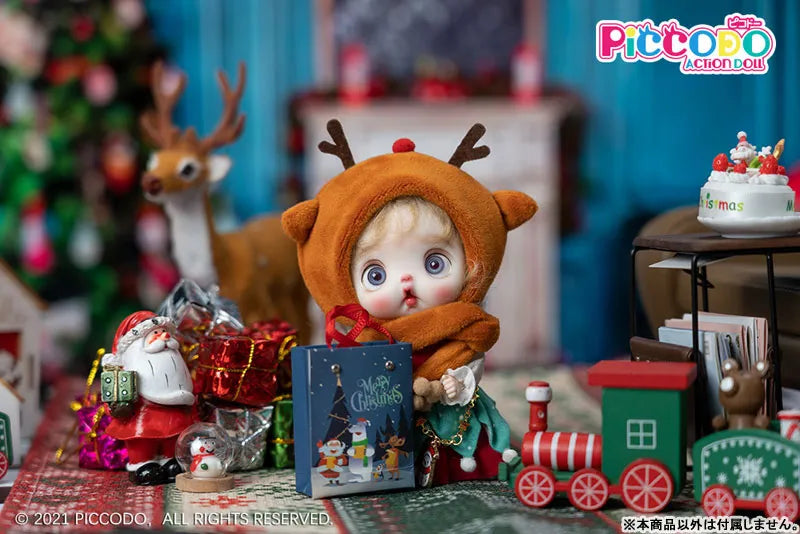 PICCODO ACTION DOLL Christmas Doll Outfit Set Snow Flake, Reindeer (DOLL ACCESSORY)ㅤ – Genesis – ActionFigureBrasil