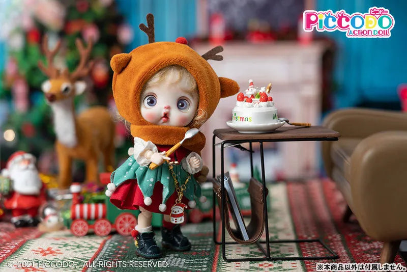 PICCODO ACTION DOLL Christmas Doll Outfit Set Snow Flake, Reindeer (DOLL ACCESSORY)ㅤ – Genesis – ActionFigureBrasil