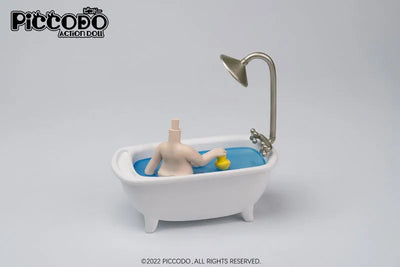 PICCODO ACTION DOLL Diorama Head Stand Bathtub Doll Whiteㅤ – Genesis – ActionFigureBrasil — detalhe do produto