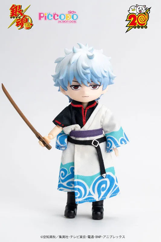 PICCODO ACTION DOLL - Gintama - Sakata Gintoki (Genesis)ㅤ – Genesis – ActionFigureBrasil