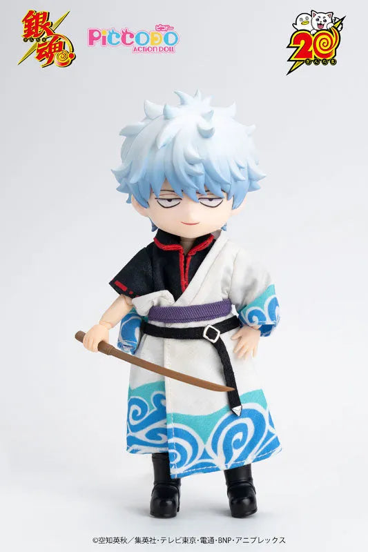 PICCODO ACTION DOLL - Gintama - Sakata Gintoki (Genesis)ㅤ – Genesis – ActionFigureBrasil