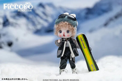 PICCODO ACTION DOLL Ski Suit Black (DOLL ACCESSORY)ㅤ – Genesis – ActionFigureBrasil