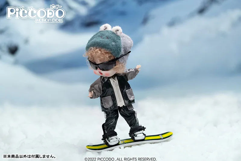 PICCODO ACTION DOLL Ski Suit Black (DOLL ACCESSORY)ㅤ – Genesis – ActionFigureBrasil