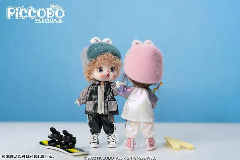 PICCODO ACTION DOLL Ski Suit Black (DOLL ACCESSORY)ㅤ – Genesis – ActionFigureBrasil