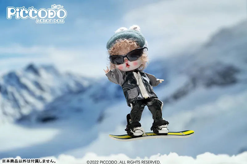 PICCODO ACTION DOLL Ski Suit Black (DOLL ACCESSORY)ㅤ – Genesis – ActionFigureBrasil