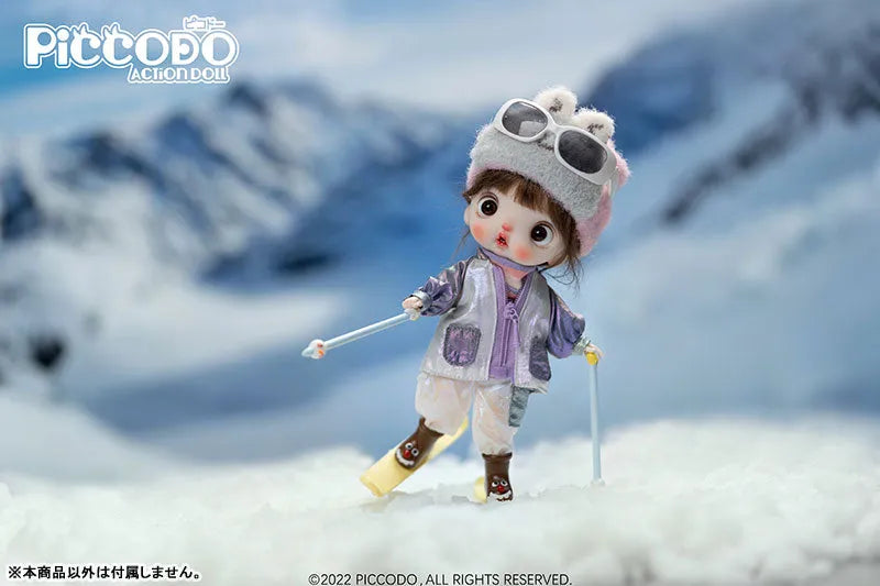 PICCODO ACTION DOLL Ski Suit White (DOLL ACCESSORY)ㅤ – Genesis – ActionFigureBrasil
