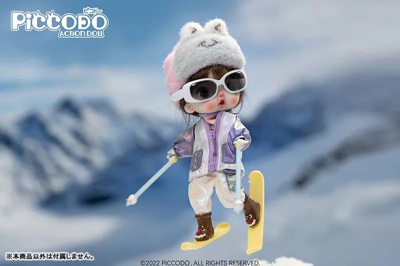PICCODO ACTION DOLL Ski Suit White (DOLL ACCESSORY)ㅤ – Genesis – ActionFigureBrasil