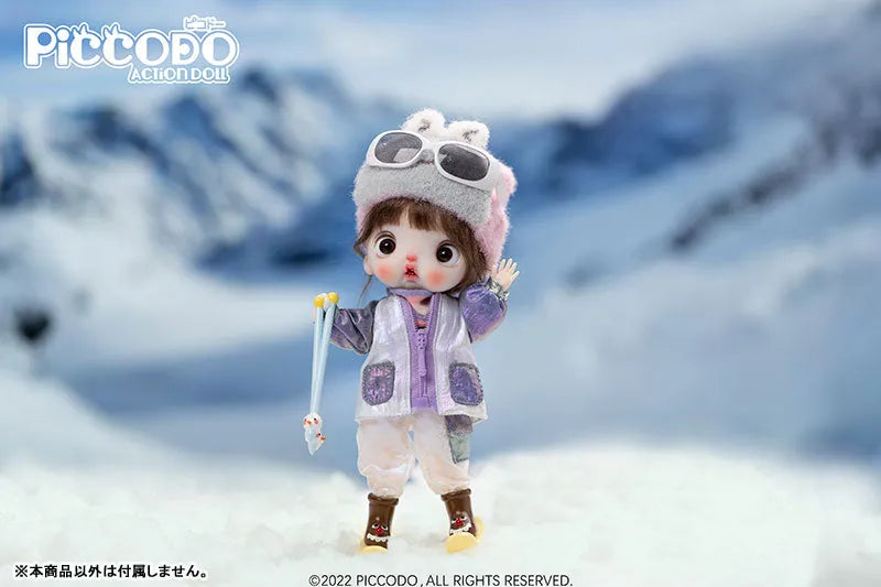 PICCODO ACTION DOLL Ski Suit White (DOLL ACCESSORY)ㅤ – Genesis – ActionFigureBrasil