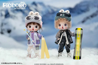 PICCODO ACTION DOLL Ski Suit White (DOLL ACCESSORY)ㅤ – Genesis – ActionFigureBrasil — ambientada
