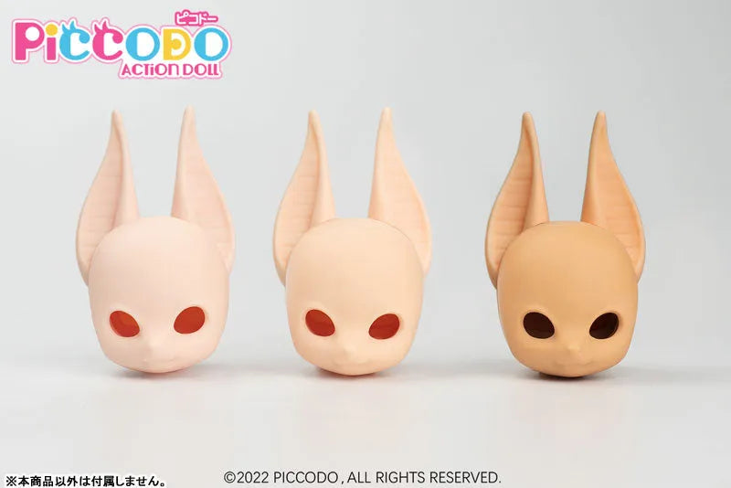 PICCODO Series Deformed Style Doll's Resin Head FURRY FOX Doll Whiteㅤ – Genesis – ActionFigureBrasil