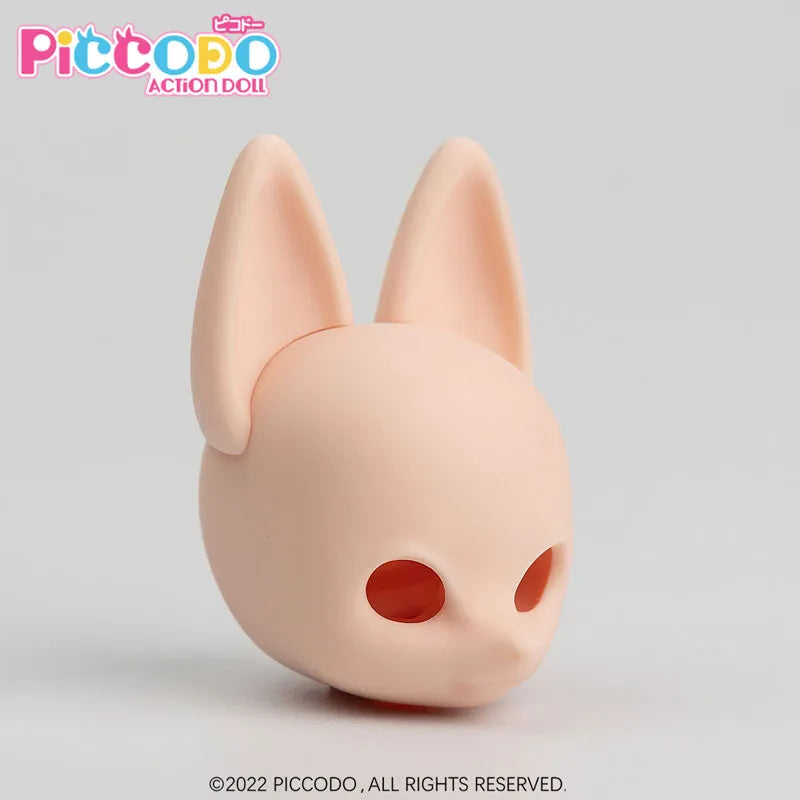 PICCODO Series Deformed Style Doll's Resin Head FURRY FOX Doll Whiteㅤ – Genesis – ActionFigureBrasil