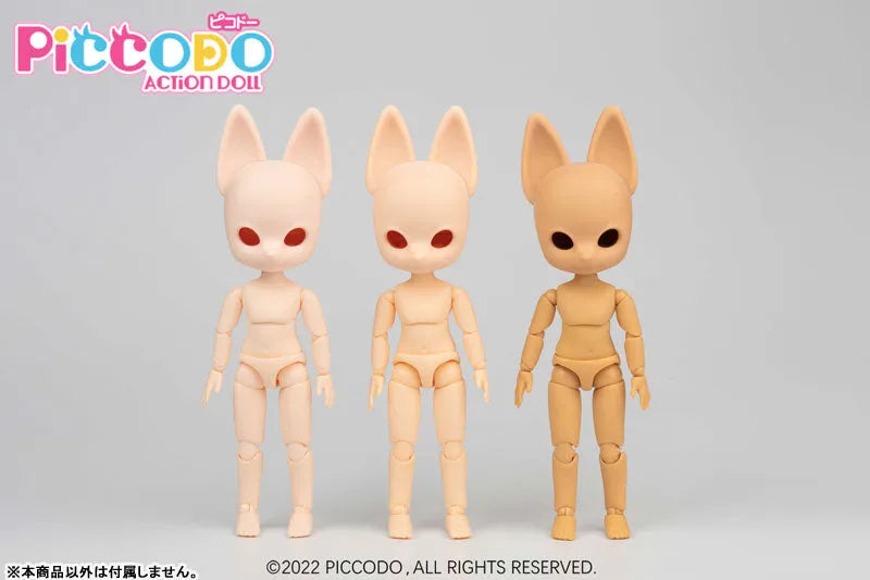 PICCODO Series Deformed Style Doll's Resin Head FURRY FOX Doll Whiteㅤ – Genesis – ActionFigureBrasil