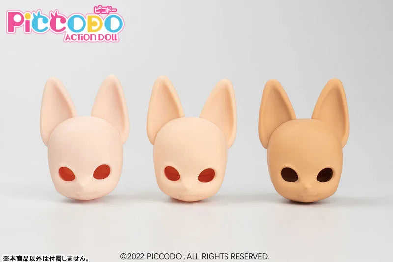 PICCODO Series Deformed Style Doll's Resin Head FURRY FOX Suntannedㅤ – Genesis – ActionFigureBrasil