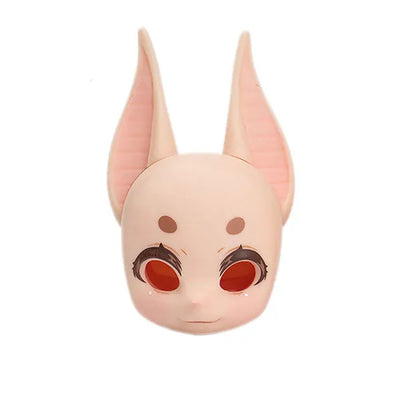 PICCODO Series Deformed Style Doll's Resin Head FURRY FOX (w/Makeup Ver.) Doll Whiteㅤ – Genesis – ActionFigureBrasil