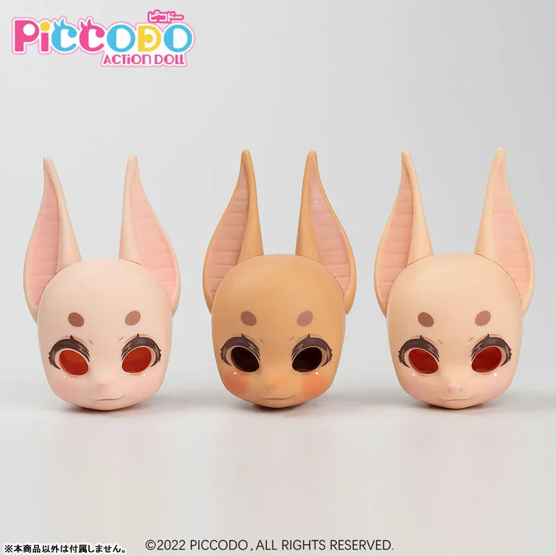 PICCODO Series Deformed Style Doll's Resin Head FURRY FOX (w/Makeup Ver.) Naturalㅤ – Genesis – ActionFigureBrasil