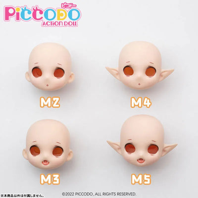 PICCODO Series Deformed Style Doll's Resin Head NIAUKI M2 (w/Makeup Ver.) Doll Whiteㅤ – Genesis – ActionFigureBrasil