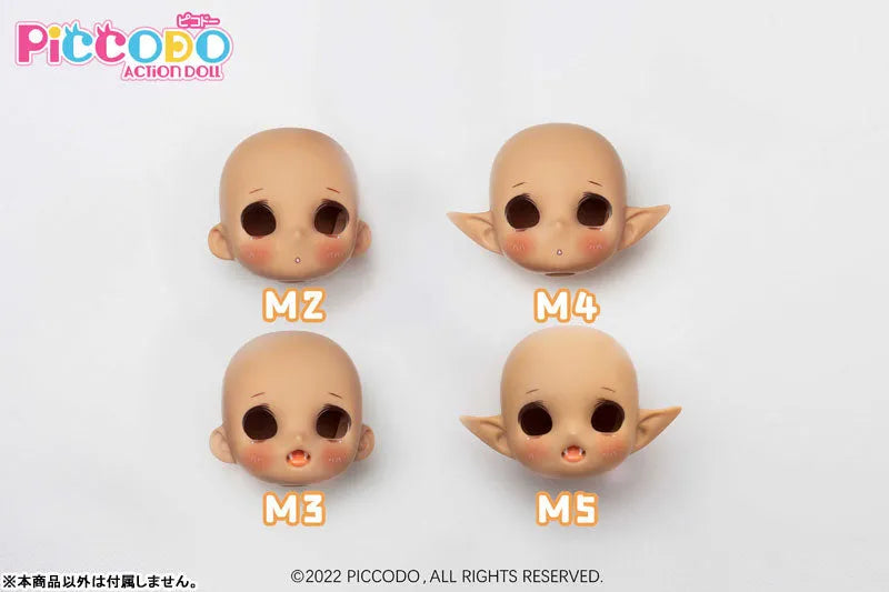 PICCODO Series Deformed Style Doll's Resin Head NIAUKI M2 (w/Makeup Ver.) Suntannedㅤ – Genesis – ActionFigureBrasil